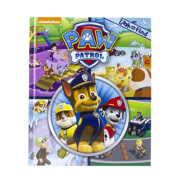 Nickelodeon Paw Patrol - Look and Find Activity Book - PI Kids
