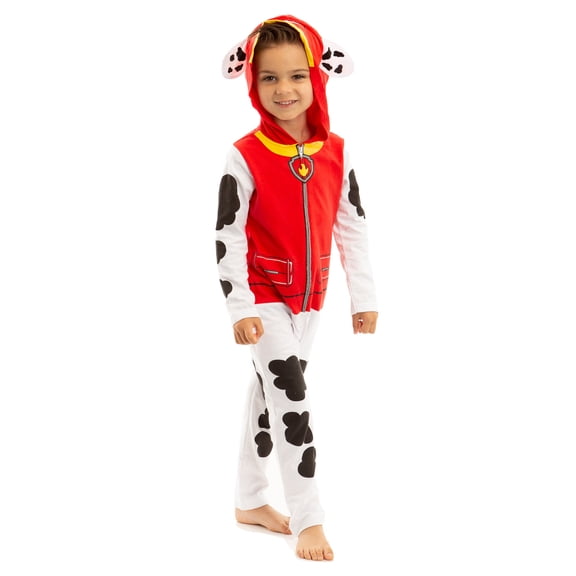 Nickelodeon Paw Patrol Marshall Toddler Boy Girl Zip Up Cosplay Coverall 5T