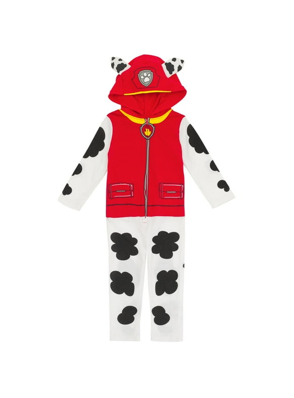Nickelodeon Paw Patrol Marshall Zip Up Cosplay Coverall Infant to Little Kid