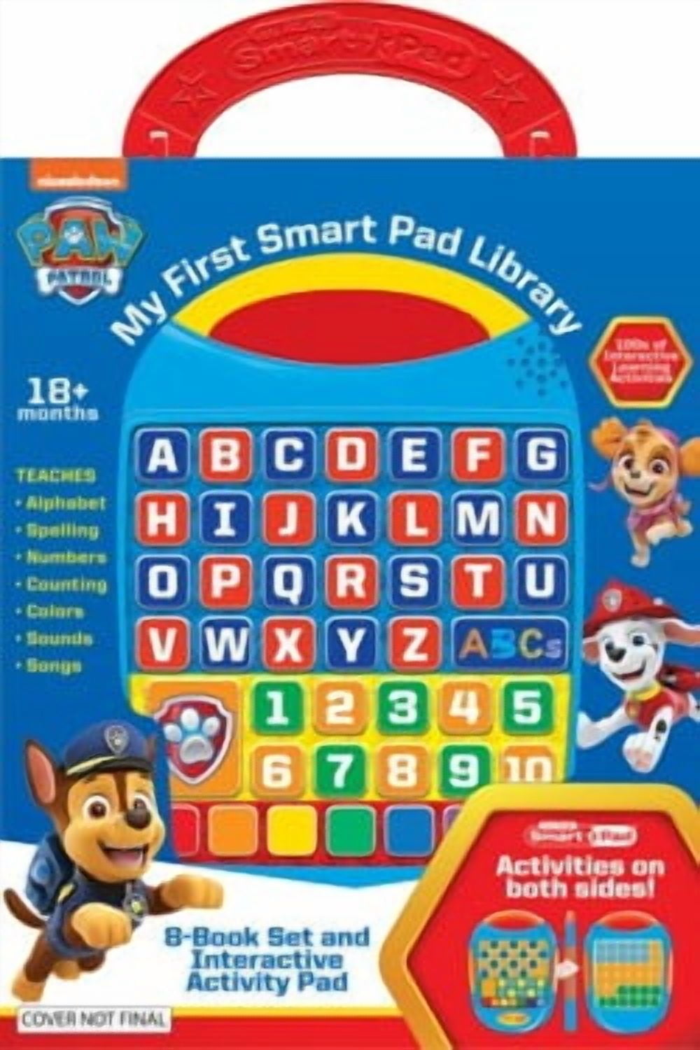 Nickelodeon PAW Patrol: My First Smart Pad Library 8-Book Set and Interactive Activity Pad Sound Book Set (Hardcover)