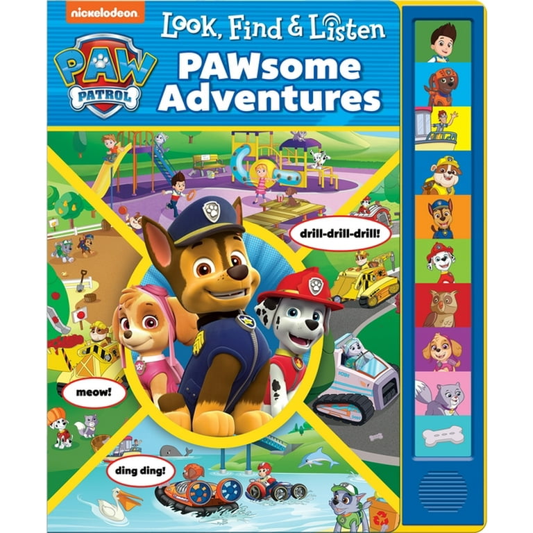 Nickelodeon Paw Patrol: Pawsome Adventures Look, Find & Listen Sound Book  (Other)