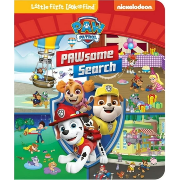 PHOENIX INTL: Nickelodeon PAW Patrol: PAWsome Search Little First Look and Find (Board Book)
