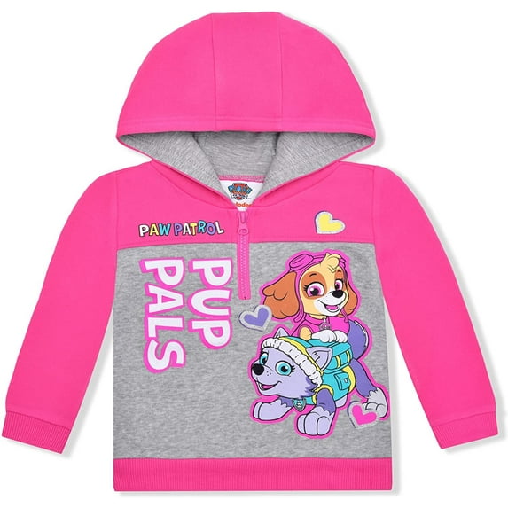Nickelodeon Paw Patrol Pullover Kids Hooded Pullover, Hoodie for Girls