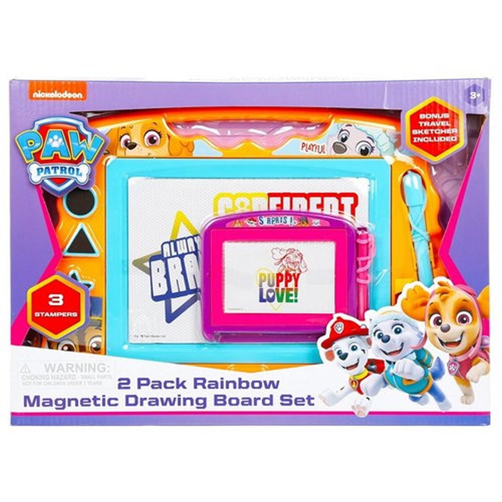 Nickelodeon Paw Patrol Rainbow Magnetic Sketcher Walmart