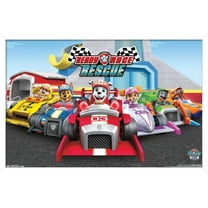 Nickelodeon Paw Patrol - Rescue Wall Poster, 14.725" x 22.375", Framed