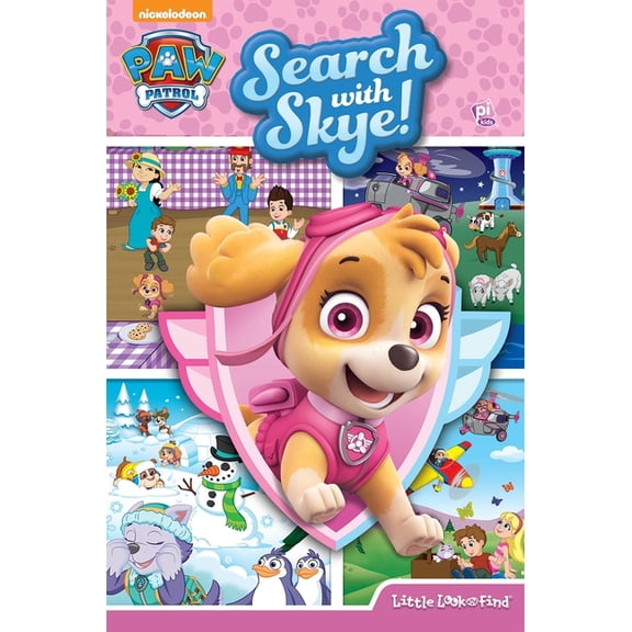 Pre-Owned Nickelodeon Paw Patrol: Search with Skye! Little Look and Find (Hardcover)