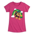 thumbnail image 1 of Nickelodeon - Paw Patrol - St. Patrick's Day - Chase the Rainbow - Toddler And Youth Girls Short Sleeve Graphic T-Shirt, 1 of 4