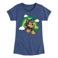 thumbnail image 1 of Nickelodeon - Paw Patrol - St. Patrick's Day - Chase the Rainbow - Toddler And Youth Girls Short Sleeve Graphic T-Shirt, 1 of 4