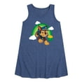 thumbnail image 1 of Nickelodeon - Paw Patrol - St. Patrick's Day - Chase the Rainbow - Toddler and Youth Girls A-line Dress, 1 of 4