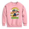 thumbnail image 1 of Nickelodeon - Paw Patrol - St. Patrick's Day - Lucky Dogs - Toddler And Youth Crewneck Fleece Sweatshirt, 1 of 3