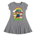 thumbnail image 1 of Nickelodeon - Paw Patrol - St. Patrick's Day - Lucky Dogs - Toddler And Youth Girls Fit And Flare Dress, 1 of 1