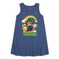 thumbnail image 1 of Nickelodeon - Paw Patrol - St. Patrick's Day - Lucky Dogs - Toddler and Youth Girls A-line Dress, 1 of 4