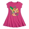 thumbnail image 1 of Nickelodeon - Paw Patrol - St. Patrick's Day - Skye with Clovers and A Rainbow - Toddler And Youth Girls Fit And Flare Dress, 1 of 1