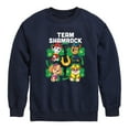 thumbnail image 1 of Nickelodeon - Paw Patrol - St. Patrick's Day - Team Shamrock - Toddler And Youth Crewneck Fleece Sweatshirt, 1 of 4