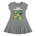 thumbnail image 1 of Nickelodeon - Paw Patrol - St. Patrick's Day - Team Shamrock - Toddler And Youth Girls Fit And Flare Dress, 1 of 1
