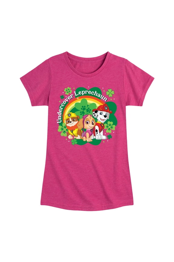 - Paw Patrol - St. Patrick's Day - Undercover Leprechauns - Toddler And Youth Girls Short Sleeve Graphic T-Shirt