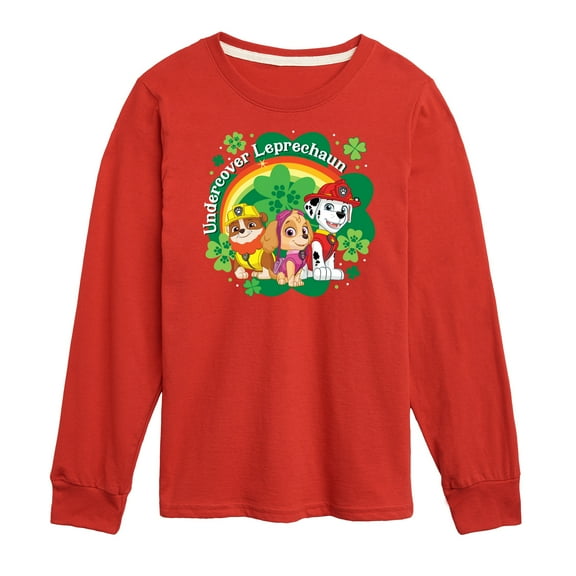 Nickelodeon - Paw Patrol - St. Patrick's Day - Undercover Leprechauns - Toddler And Youth Long Sleeve Graphic T-Shirt