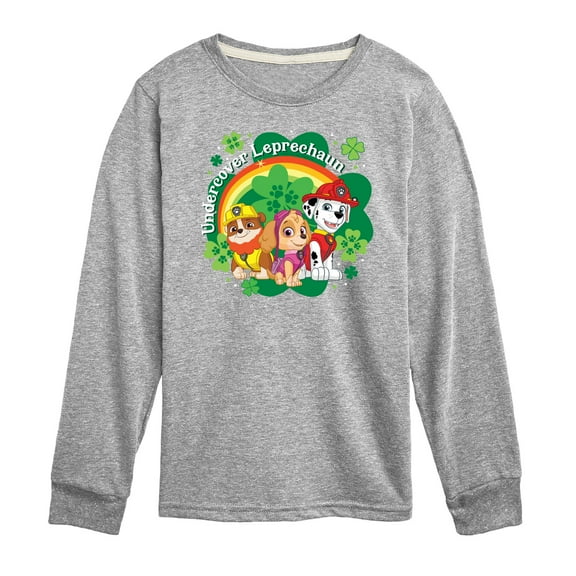 Nickelodeon - Paw Patrol - St. Patrick's Day - Undercover Leprechauns - Toddler And Youth Long Sleeve Graphic T-Shirt
