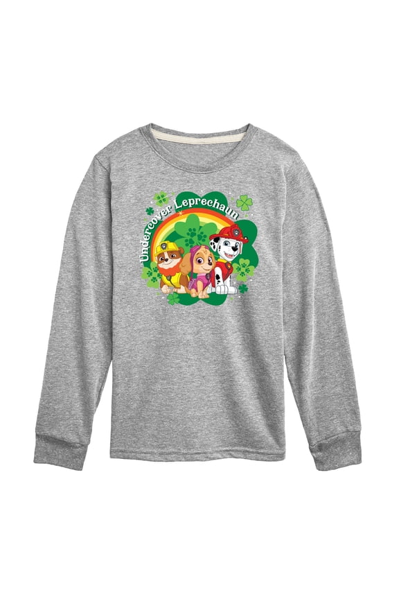 - Paw Patrol - St. Patrick's Day - Undercover Leprechauns - Toddler And Youth Long Sleeve Graphic T-Shirt