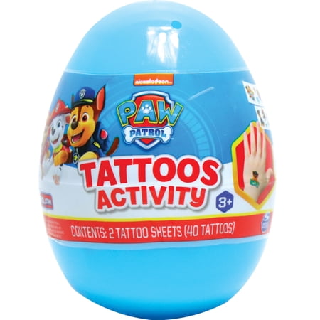 Nickelodeon Paw Patrol Tattoos Activity Easter Egg by Tara Toy