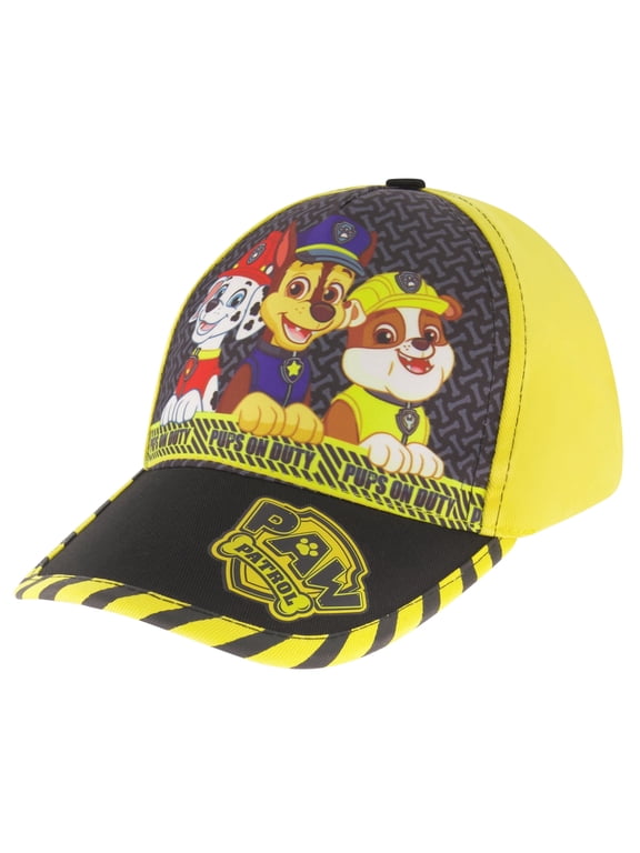 Paw Patrol Toddler Baseball Hat for Boys Size 2-4 or 4-7 Kids Cap