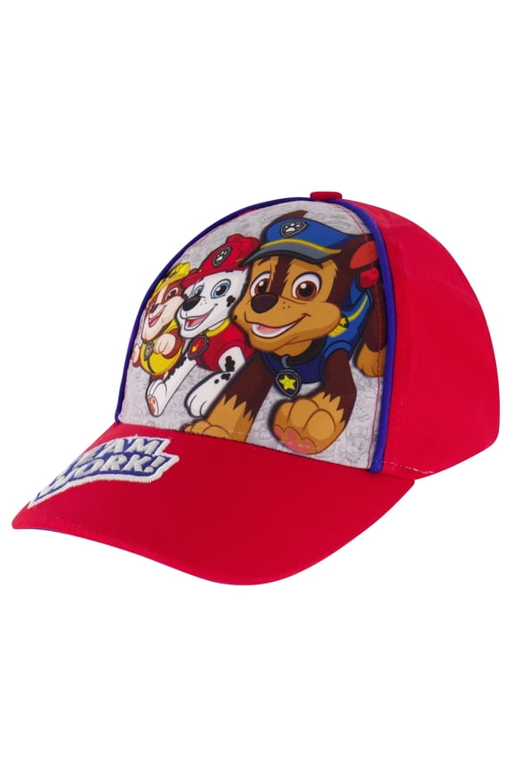 Paw Patrol Toddler Baseball Hat for Boys Size 2-4 or 4-7 Kids Cap