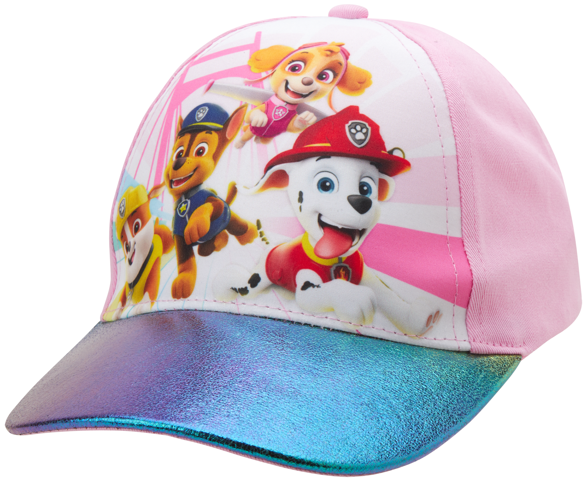 Nickelodeon Paw Patrol Toddler Baseball Hat for Girls Size 2-4 Kids Cap