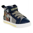 thumbnail image 1 of Nickelodeon Paw Patrol Toddler Boys Sneakers with 2 White Lights, Navy Gray, Size: 9, 1 of 8