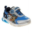 thumbnail image 1 of Nickelodeon Paw Patrol Toddler Boys Sneakers with 5 White Lights, Blue Gray, Size: 6, 1 of 8