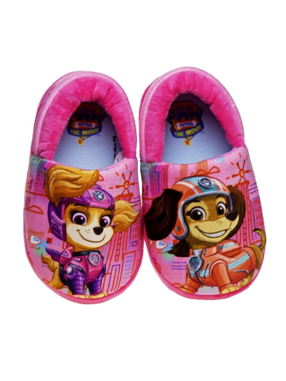 Paw Patrol Toddler Girls Nylex Fabric House Slippers