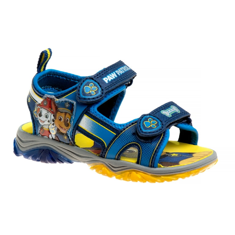Nickelodeon Paw Patrol hook and loop Boys open toe sport sandals