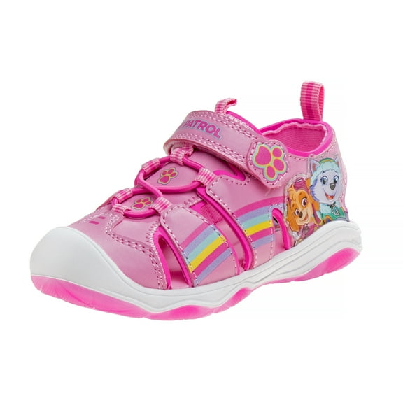 Nickelodeon Paw Patrol hook and loop Girls closed toe sport sandals