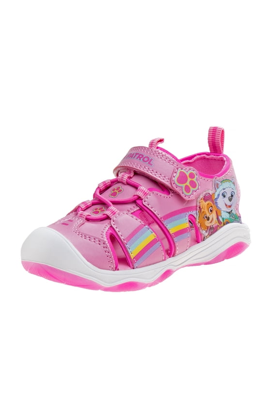 Paw Patrol hook and loop Girls closed toe sport sandals
