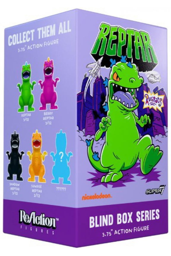 Nickelodeon ReAction Reptar Mystery Pack (1 RANDOM Action Figure)