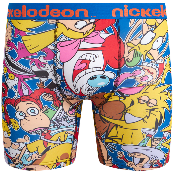 COCO BRANDS SpongeBob SquarePants Mens Underwear - 1/2 Pack Rugrats Men Boxer Briefs (S-2XL)