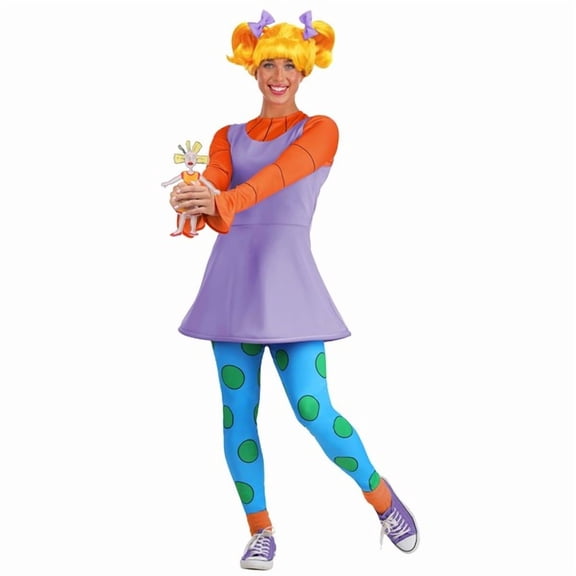 Nickelodeon Rugrats Angelica Girl's Costume | Nickelodeon Costumes ...