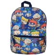 thumbnail image 1 of Nickelodeon Rugrats Backpack 16 All-Over Print Tommy Angelica w/ Front Pocket, 1 of 5