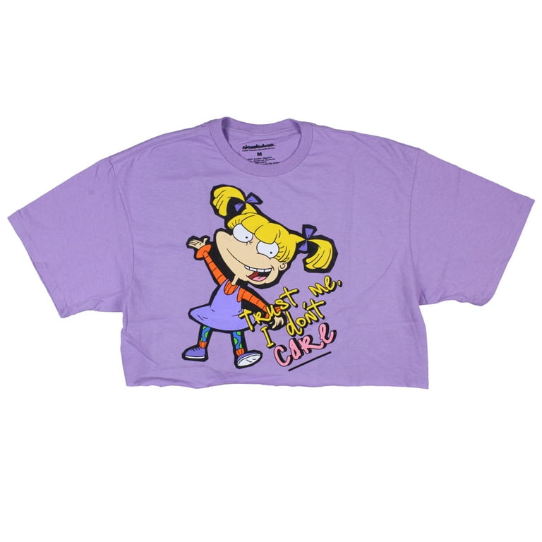 rugrats long sleeve crop top