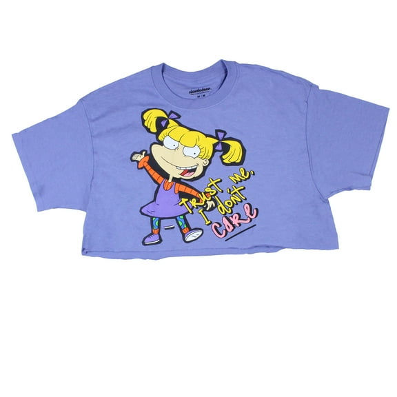 Nickelodeon Rugrats Junior's Trust Me Boyfriend Style Crop T-Shirt