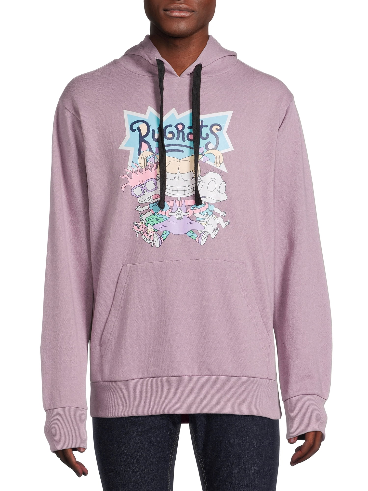 Nickelodeon Rugrats Hoodie with Multiple Graphics Front and Sleeves ...