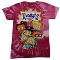 thumbnail image 1 of Nickelodeon Rugrats Pink Tye-Dye Men's T-Shirt (Medium), 1 of 4