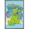 thumbnail image 1 of Nickelodeon Rugrats - Reptar Wall Poster, 22.375" x 34", Framed, 1 of 5
