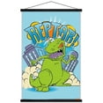 thumbnail image 1 of Nickelodeon Rugrats - Reptar Wall Poster with Magnetic Frame, 22.375" x 34", 1 of 5
