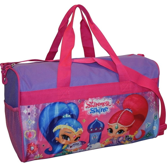 Nickelodeon Shimmer And Shine Girl's 18" Carry-On Duffel Bag