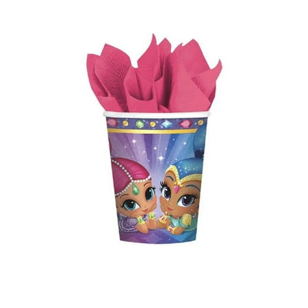 Nickelodeon Shimmer and Shine 9oz Cups, 8 Count