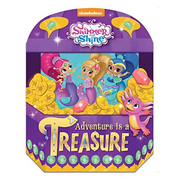 Pre-Owned Nickelodeon Shimmer and Shine: Adventure is a Treasure, Adapted by Cara Stevens Cara Stevens , Paperback, English