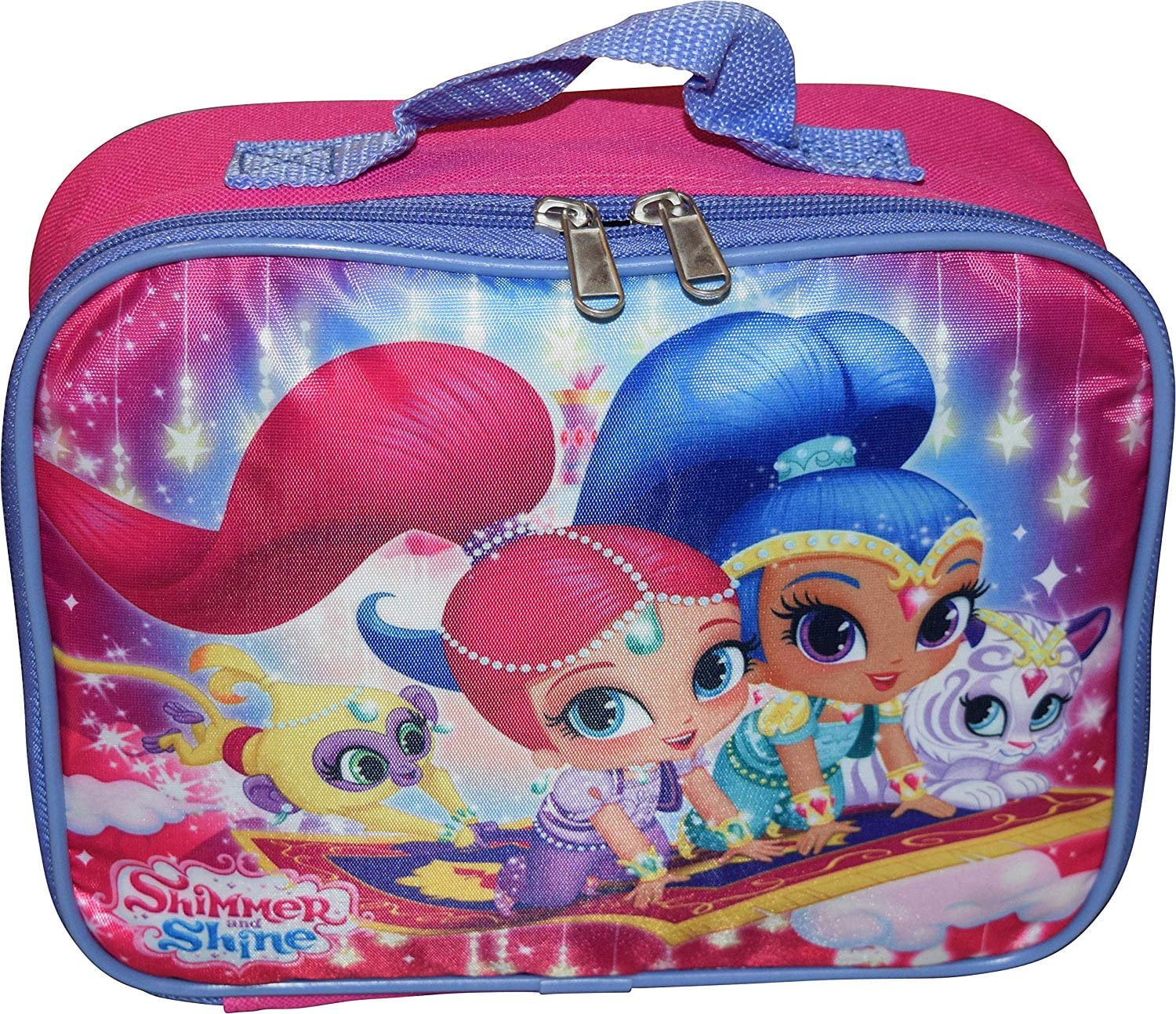 Nickelodeon Shimmer and Shine Lunchbag Pink-purple - Walmart.com