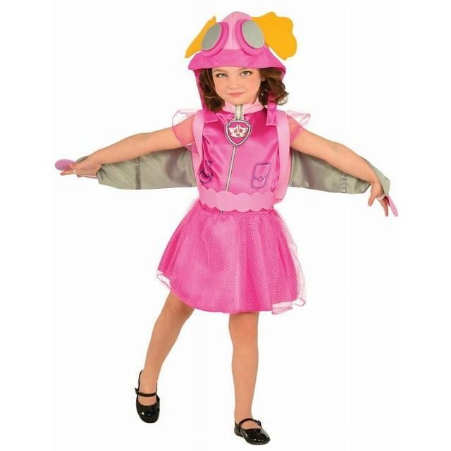 Nickelodeon Skye Paw Patrol Girl's Halloween Fancy-Dress Costume for Toddler, 3T-4T