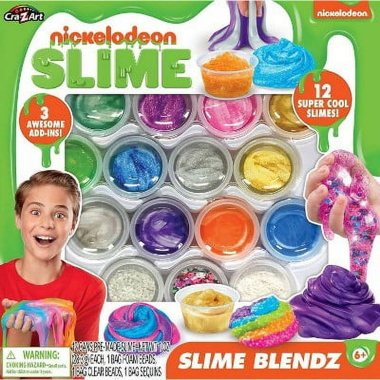Nickelodeon Slime For Kids CraZArt Slime Blendz And CraZArt