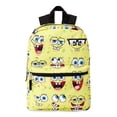 thumbnail image 1 of Nickelodeon SpongeBob Square Pants Yellow Faces Printed Backpack, 1 of 4